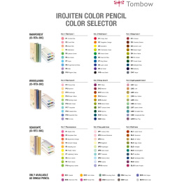 Pencil Irojiten set Woodlands in der Gruppe Stifte / Künstlerstifte / Buntstifte bei Pen Store (128102)