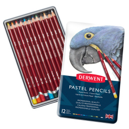 Pastel Buntstifte 12er-Set in der Gruppe Künstlerbedarf / Künstlerfarben / Pastell bei Pen Store (128186)