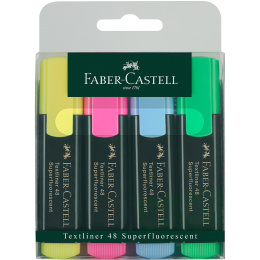 Textliner 48 Textmarker 4er-Pack  in der Gruppe Stifte / Etikettierung und Büro / Textmarker bei Pen Store (128293)