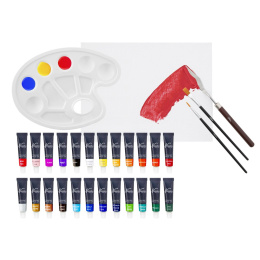 Classic Acrylfarben 24-set (12 ml) in der Gruppe Künstlerbedarf / Künstlerfarben / Acrylfarbe bei Pen Store (128550)