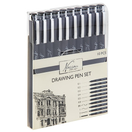 Fineliners 10-set in der Gruppe Stifte / Schreiben / Fineliner bei Pen Store (128557)