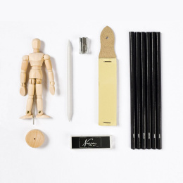 Modellfigur Manikin Zeichnungspaket in der Gruppe Künstlerbedarf / Künstlerzubehör / Werkzeug und Zubehör bei Pen Store (128561)