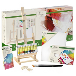 Acryl-Komplettset 17-tlg in der Gruppe Künstlerbedarf / Künstlerset / Malset bei Pen Store (128565)