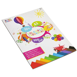 Farbkarton 300g A3 10 Blatt in der Gruppe Kids / Spaß und Lernen / Zeichenblöcke und Papier für Kinder bei Pen Store (128573)