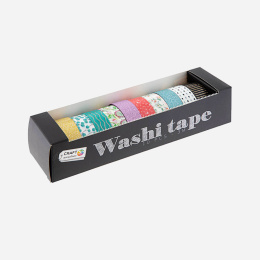 Washi Tape 10 rollen Foil & Glitter #2 in der Gruppe Basteln & Hobby / Hobbyzubehör / Washi Tape bei Pen Store (128585)