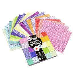 Origami Superpack 15x15 cm 180 Blatt in der Gruppe Kids / Spaß und Lernen / Zeichenblöcke und Papier für Kinder / Origami Faltblätter bei Pen Store (128587)