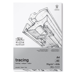 Tracing Pad A4 70g in der Gruppe Papier & Blöcke / Künstlerblöcke / Transparent- und Millimeterpapier bei Pen Store (128598)