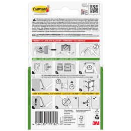 Command Bilder-Montage Strips Medium 4 st in der Gruppe Basteln & Hobby / Organisieren / Rahmen / Bilderaufhängung bei Pen Store (128611)