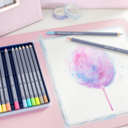 Goldfaber Aqua Aquarellstifte 12er-Set Pastel in der Gruppe Stifte / Künstlerstifte / Aquarellstifte bei Pen Store (128726)