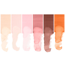 Goldfaber Aqua Dual Marker 6er-Set Portrait in der Gruppe Stifte / Künstlerstifte / Marker bei Pen Store (128730)