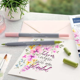 Goldfaber Aqua Dual Marker 6er-Set Lettering in der Gruppe Stifte / Künstlerstifte / Marker bei Pen Store (128731)