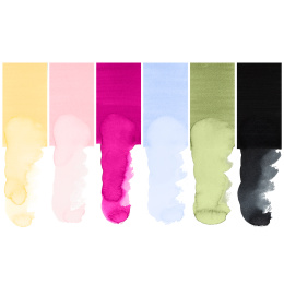 Goldfaber Aqua Dual Marker 6er-Set Lettering in der Gruppe Stifte / Künstlerstifte / Marker bei Pen Store (128731)