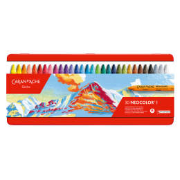 Neocolor I Pastellkreiden 30er-Set in der Gruppe Künstlerbedarf / Buntstifte und Bleistifte / Ölpastellkreide bei Pen Store (128890)