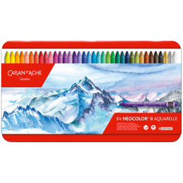 Neocolor II Aquarelle 84er-Set in der Gruppe Künstlerbedarf / Buntstifte und Bleistifte / Ölpastellkreide bei Pen Store (128896)