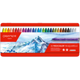 Neocolor II Aquarelle 30er-Set in der Gruppe Künstlerbedarf / Buntstifte und Bleistifte / Ölpastellkreide bei Pen Store (128897)