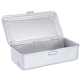 T190 Trunk Shape Toolbox Silver in der Gruppe Basteln & Hobby / Organisieren / Aufbewahrungsboxen bei Pen Store (128973)