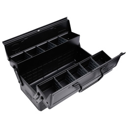 ST 350 Cantilever Toolboox Black in der Gruppe Basteln & Hobby / Organisieren / Aufbewahrungsboxen bei Pen Store (128974)