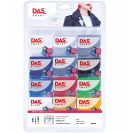 Smart Set Modelliermasse Primary 12 x 28 g in der Gruppe Basteln & Hobby / Basteln / Modellieren / Ofenhärtende Modelliermasse bei Pen Store (129043)