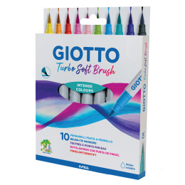 Turbo Soft Brush Pen Intense 10er-Set in der Gruppe Kids / Stifte für Kinder / Buntstifte für Kinder bei Pen Store (129132)