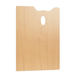 Holzpalette Rechteckig 30 x 40 cm in der Gruppe Künstlerbedarf / Atelier / Mischpaletten bei Pen Store (129182)