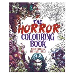 The Horror Colouring Book in der Gruppe Basteln & Hobby / Bücher / Malbücher für Erwachsene bei Pen Store (129244)
