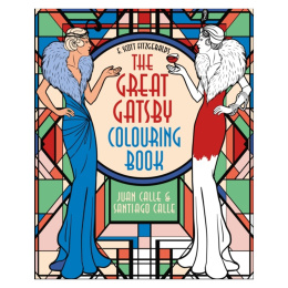 Great Gatsby Colouring Book in der Gruppe Basteln & Hobby / Bücher / Malbücher für Erwachsene bei Pen Store (129245)