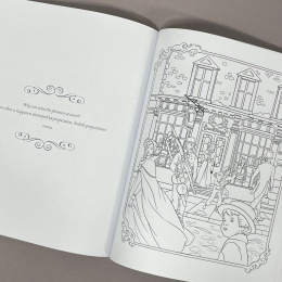 The Jane Austen Colouring Book in der Gruppe Basteln & Hobby / Bücher / Malbücher für Erwachsene bei Pen Store (129246)