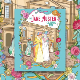 The Jane Austen Colouring Book in der Gruppe Basteln & Hobby / Bücher / Malbücher für Erwachsene bei Pen Store (129246)