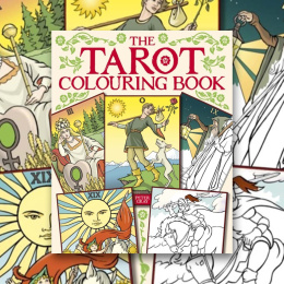 Tarot Colouring Book in der Gruppe Basteln & Hobby / Bücher / Malbücher für Erwachsene bei Pen Store (129247)