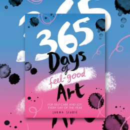 365 Days of Feel-good Art in der Gruppe Basteln & Hobby / Bücher / Inspirationsbücher bei Pen Store (129250)