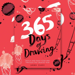 365 Days of Drawing in der Gruppe Basteln & Hobby / Bücher / Inspirationsbücher bei Pen Store (129253)