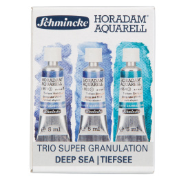 Horadam Super Granulation Set Deep Sea in der Gruppe Künstlerbedarf / Künstlerfarben / Aquarell bei Pen Store (129297)
