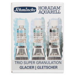 Horadam Super Granulation Set Glacier in der Gruppe Künstlerbedarf / Künstlerfarben / Aquarell bei Pen Store (129299)