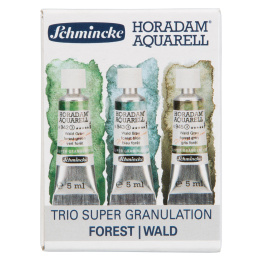 Horadam Super Granulation Set Forest in der Gruppe Künstlerbedarf / Künstlerfarben / Aquarell bei Pen Store (129300)