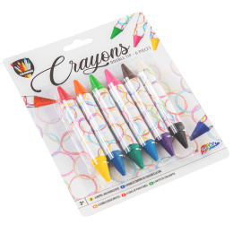 Wachsmalstifte mit Doppelspitze, 6 stk in der Gruppe Kids / Stifte für Kinder / Kreidestiften für Kinder bei Pen Store (129332)