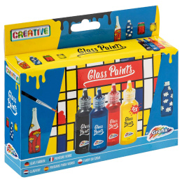 Glasfarben 4-set in der Gruppe Basteln & Hobby / Farben / Glasfarbe und Porzellanfarbe bei Pen Store (129347)