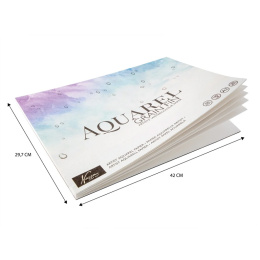 Aquarellblock A3, 20 Blatt in der Gruppe Papier & Blöcke / Künstlerblöcke / Aquarellpapier bei Pen Store (129357)