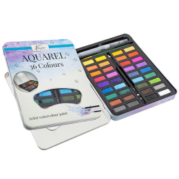 Aquarell-farben 36-set in der Gruppe Künstlerbedarf / Künstlerfarben / Aquarell / Aquarellfarbe im Napf bei Pen Store (129360)