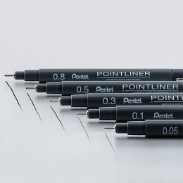 Pointliner 5er-Set in der Gruppe Stifte / Schreiben / Fineliner bei Pen Store (129511)
