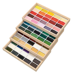 Gansai Tambi Akvarell 100er-Set in der Gruppe Künstlerbedarf / Künstlerfarben / Aquarell bei Pen Store (129541)