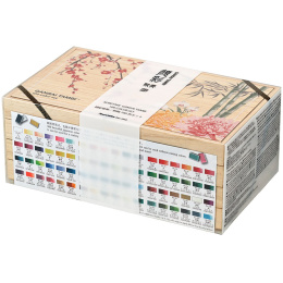 Gansai Tambi Akvarell 100er-Set in der Gruppe Künstlerbedarf / Künstlerfarben / Aquarell / Aquarellfarbe im Napf bei Pen Store (129541)