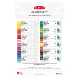 Coloursoft Buntstifte 72er-Set in der Gruppe Stifte / Künstlerstifte / Buntstifte bei Pen Store (129555)