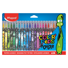 Colorpeps Filzstifte Monster 24er-Pack in der Gruppe Kids / Stifte für Kinder / Filzstifte für Kinder bei Pen Store (129630)