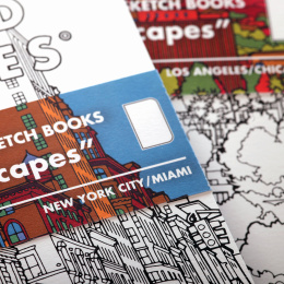 Streetscape Sketchbook New York/Miami 2-Pack in der Gruppe Papier & Blöcke / Künstlerblöcke / Skizzenbücher bei Pen Store (129839)