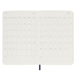 Kalender 18M WeekNote Soft Cover Pocket Dunkelblau in der Gruppe Papier & Blöcke / Kalender und Terminkalender / 18 Monate Tageskalender bei Pen Store (129877)