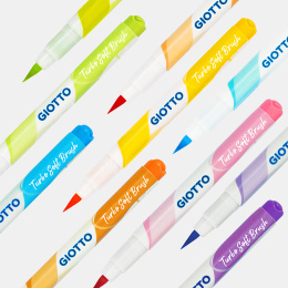 Turbo Soft Brush Pen Pastel 10er-Set in der Gruppe Kids / Stifte für Kinder / Buntstifte für Kinder bei Pen Store (129957)