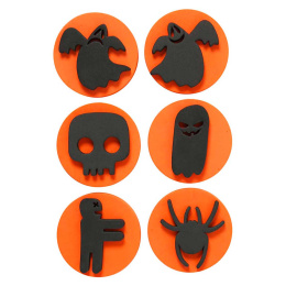 Moosgummi-Stempel Halloween 12 motiv in der Gruppe Basteln & Hobby / Feiertage und Jahreszeiten / Halloween bei Pen Store (130000)