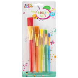 Kinderpinsel 5er-Pack in der Gruppe Kids / Basteln für Kinder / Kinderpinsel bei Pen Store (130031)