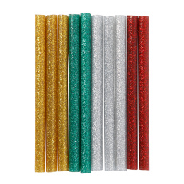 Heißkleber-Sticks Glitzer 7 mm 10 Stk in der Gruppe Basteln & Hobby / Hobbyzubehör / Kleber / Klebepistolen und Schmelzklebstoffe bei Pen Store (130056)