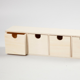 DIY Mini-Kommode 4 schubladen in der Gruppe Basteln & Hobby / Organisieren / Aufbewahrungsboxen bei Pen Store (130058)